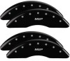 MGP 4 Caliper Covers Engraved Front & Rear 2019+ Ram 2500/3500 Black Finish Silver MGP Logo thumbnail 6