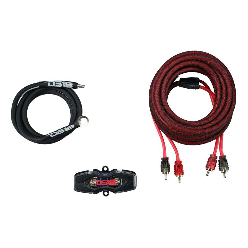 DS18 8-GA Amplifier Install Kit Advance- Red thumbnail 3