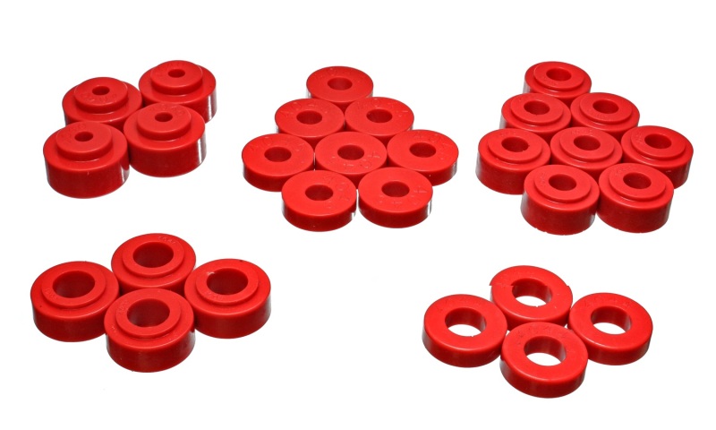 Energy Suspension GM Body Mount Set - Red thumbnail 3