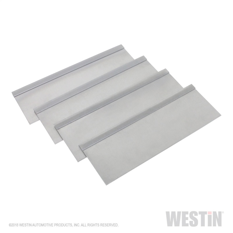 Westin/Brute 9in x 15in tray w/ 4 Silver Aluminum Dividers - Yellow thumbnail 2