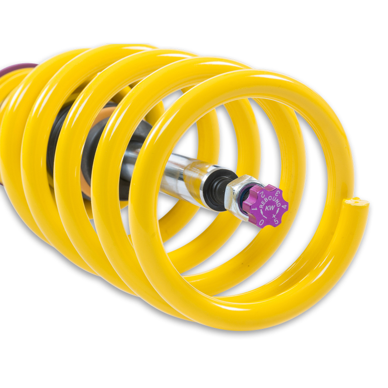KW Variant 2 Coilover Kits 1522000Z Kits, 2, 1.2 - 2.0 in. Lowered Front, 1.2 - 2.4 in. Lowered Rear, Natural/Yellow Shocks, Yellow Springs, BMW, Kit thumbnail 7