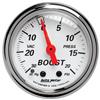 Autometer Arctic White 2-1/16in 30 in. Hg/20 PSI Full Sweep Mechanical Vacuum/Boost Pressure Gauge thumbnail 9