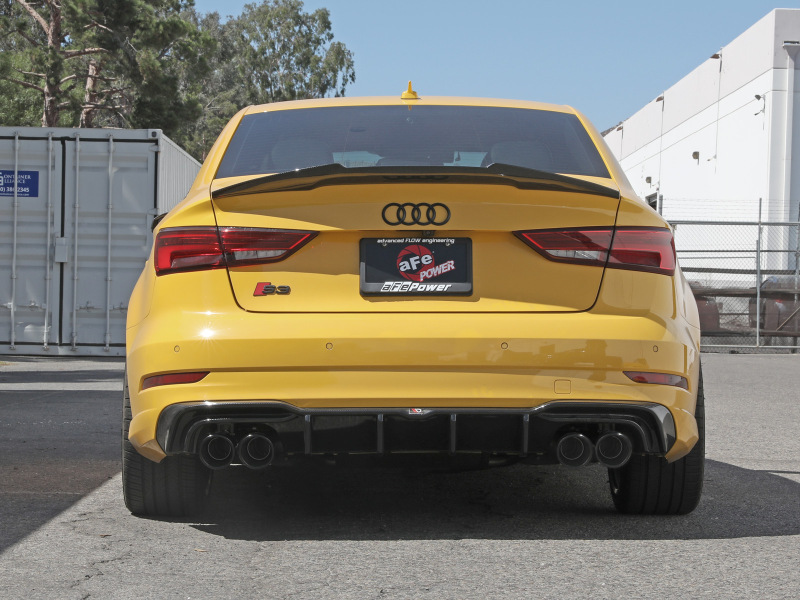 aFe MACH Force XP 3in-2.5in 304SS Exhaust Cat-Back 15-20 Audi S3 L4-2.0L (t) - Black Tips thumbnail 9