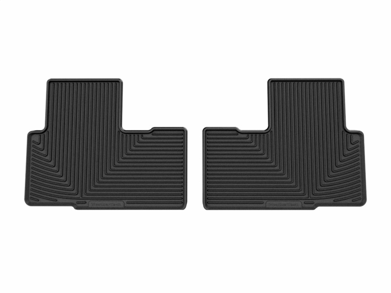 WT Rubber Mats - Rear - Blk