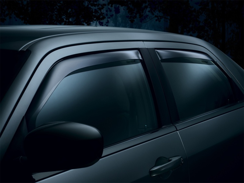 WeatherTech 07+ Toyota Tundra Front and Rear Side Window Deflectors - Dark Smoke thumbnail 8