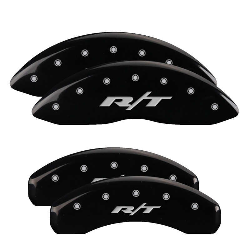 MGP 4 Caliper Covers Engraved Front & Rear Stingray Black finish silver ch thumbnail 7
