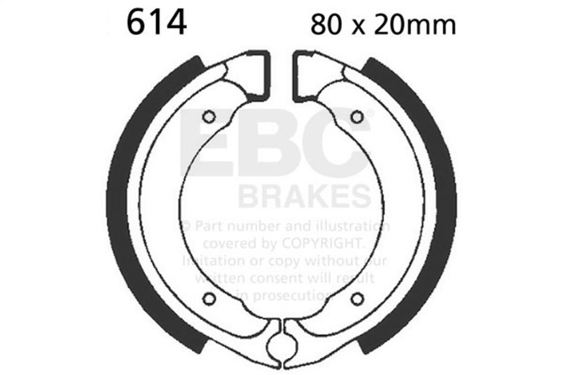EBC 03-05 Kawasaki KSF 50 KFX Front Left/Right FA-SFA-X Brake Pads