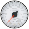 Autometer Spek-Pro Gauge Fuel Press 2 1/16in 30psi Stepper Motor W/Peak & Warn Wht/Blk thumbnail 9