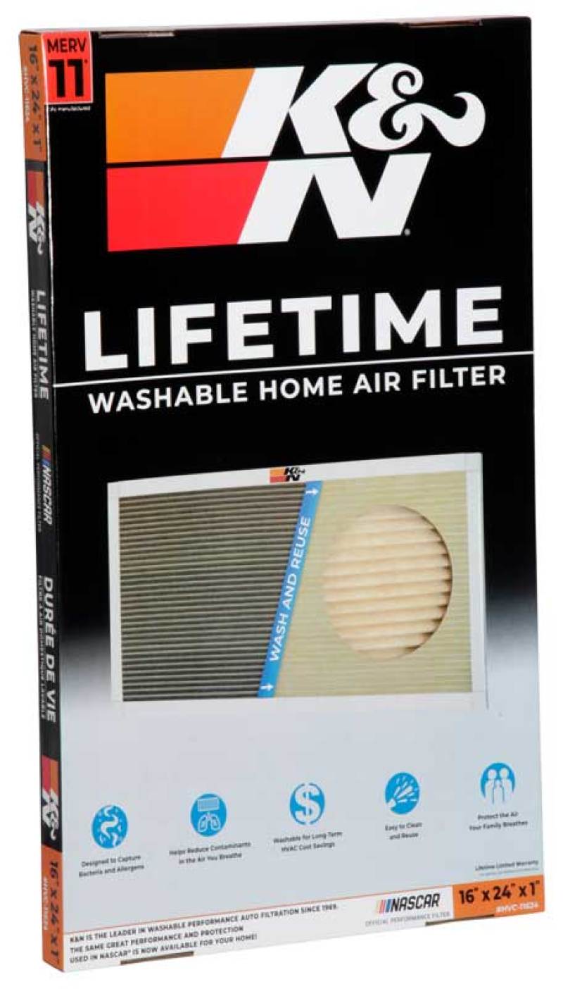 K&N HVAC Filter - 16 x 24 x 1 thumbnail 2