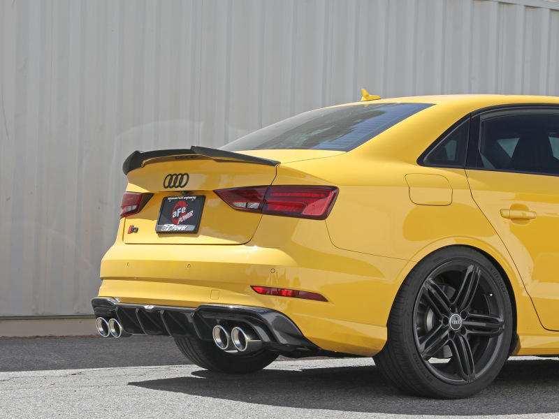 aFe MACH Force XP 3in-2.5in 304SS Exhaust Cat-Back 15-20 Audi S3 L4-2.0L (t) - Polished Tips thumbnail 9