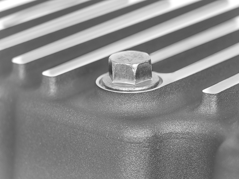 AFE Power Oil Pans 46-70320 Pan, Street Series Engine Pan Raw w/ Machined Fins thumbnail 7