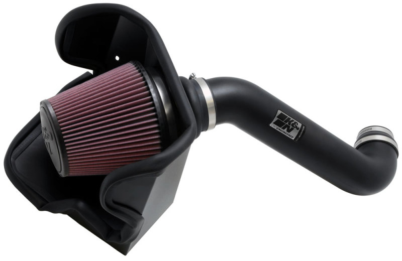 K&N 10-11 Jeep Liberty 3.7L V6 High Flow Performance Intake Kit thumbnail 2