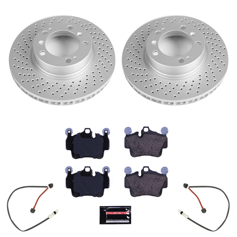 Power Stop 06-08 Porsche 911 Front Euro-Stop Brake Kit