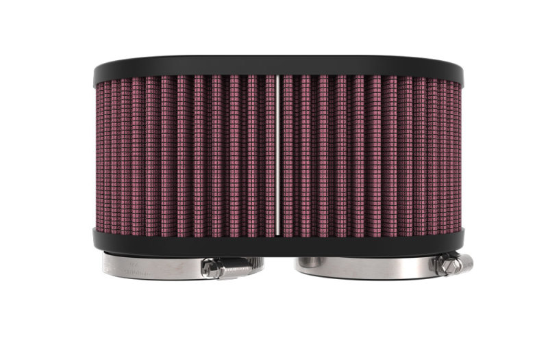 K&N 2-1/8in DUAL FLG 6-1/4 X 4inOD 3inH Universal Clamp-On Air Filter thumbnail 3