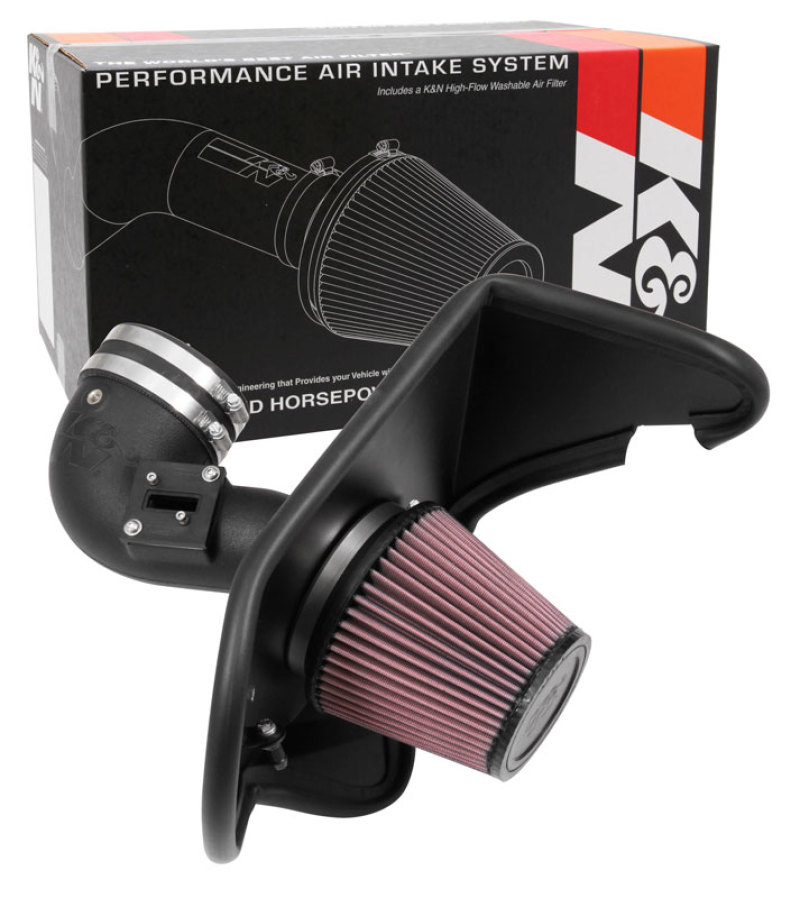 K&N 16-17 Chevrolet Camaro L4-2.0L F/I Turbo AirCharger Performance Intake thumbnail 3