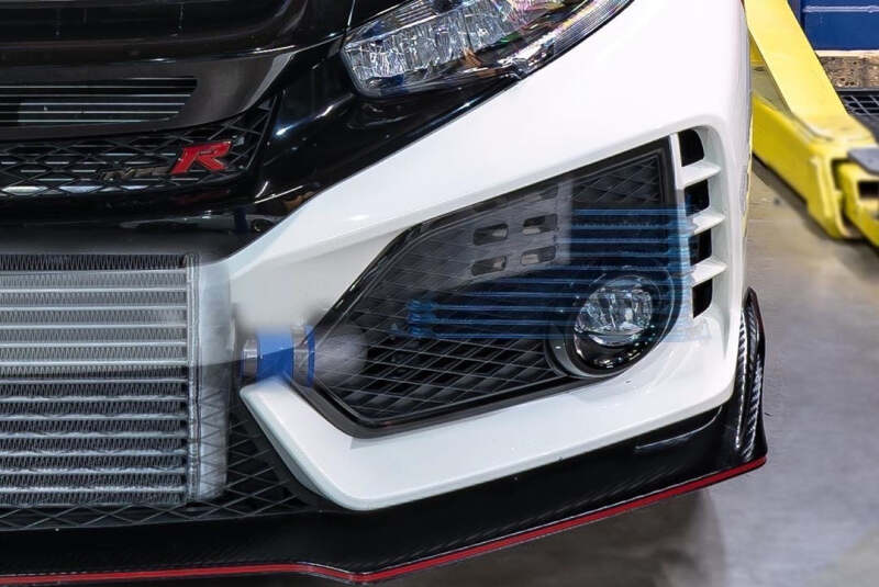 GReddy 17-19 Honda Civic Type R Transmission Oil Cooler Kit thumbnail 4
