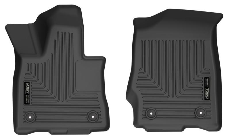 Husky Liners 2020 Lincoln Aviator X-Act Contour Front Black Floor Liners thumbnail 3