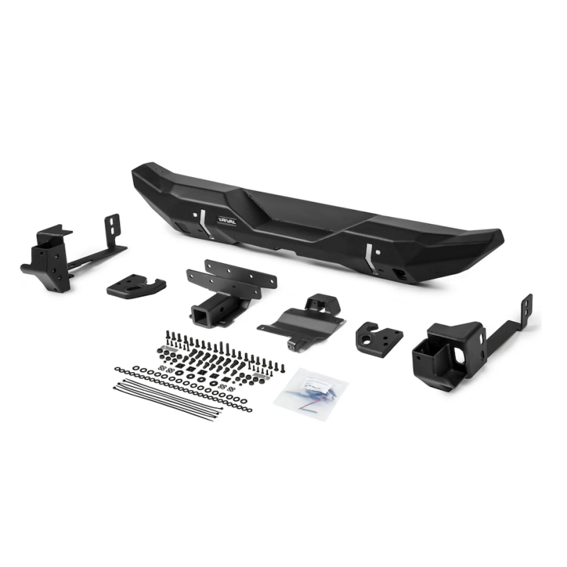 Rival 2018-2026 Jeep Wrangler JL  Rear Aluminum Stubby Bumper