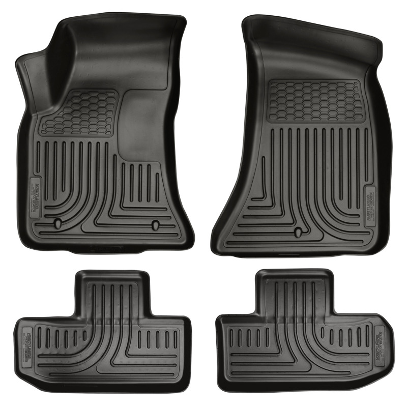 Husky Liners 11-12 Dodge Challenger WeatherBeater Combo Black Floor Liners thumbnail 3