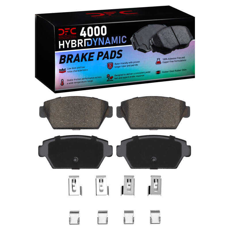 DFC HybriDynamic Brake Pads Hrdwr Kit