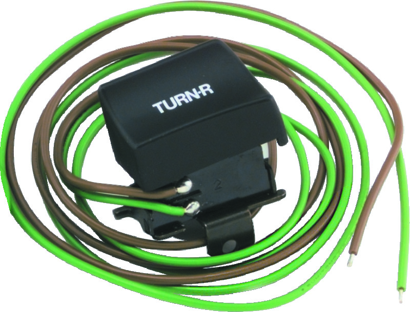 Twin Power 82-95 Big Twin and XL Black Right Turn Signal Switch Replaces H-D 71591-92