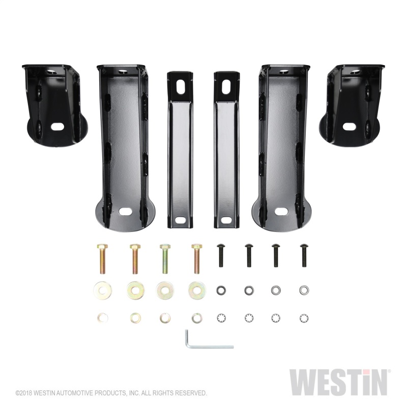 Westin 2019 Chevrolet Silverado/Sierra 1500 Crew Cab Platinum 4 Oval Nerf Step Bars - SS thumbnail 9
