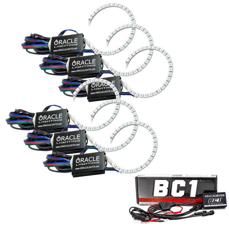 Oracle Mazda 3 04-09 Halo Kit - ColorSHIFT w/ BC1 Controller thumbnail 2