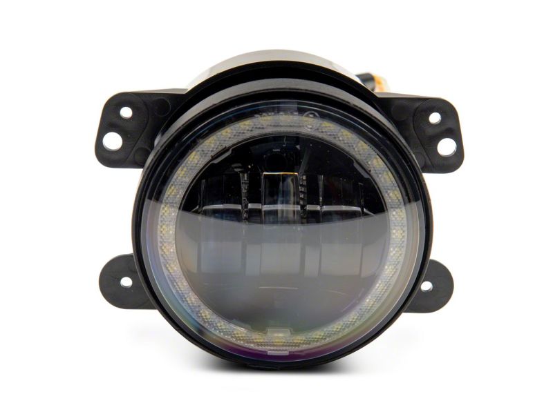 Raxiom 07-18 Jeep Wrangler JK Axial Series 4-In LED Devil Eyes Fog Lights w/ Halo thumbnail 5