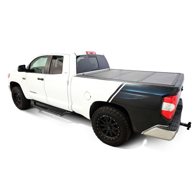 Westin 07-21 Toyota Tundra Double Cab Outlaw Drop Running Boards - Tex. Blk thumbnail 9