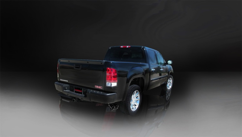 Corsa 1999-2006 GMC Sierra Reg. Cab/Short Bed 1500 4.8L V8 Black Sport Cat-Back Exhaust thumbnail 6
