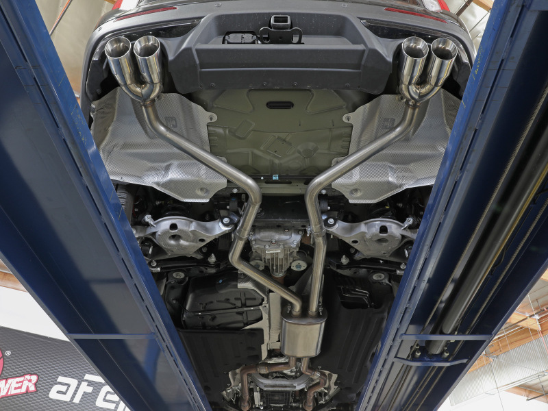 aFe MACH Force-Xp 2.5in. 304 SS C/B Exhaust 20-21 Ford Explorer V6-3.0L - Polished Tip thumbnail 8