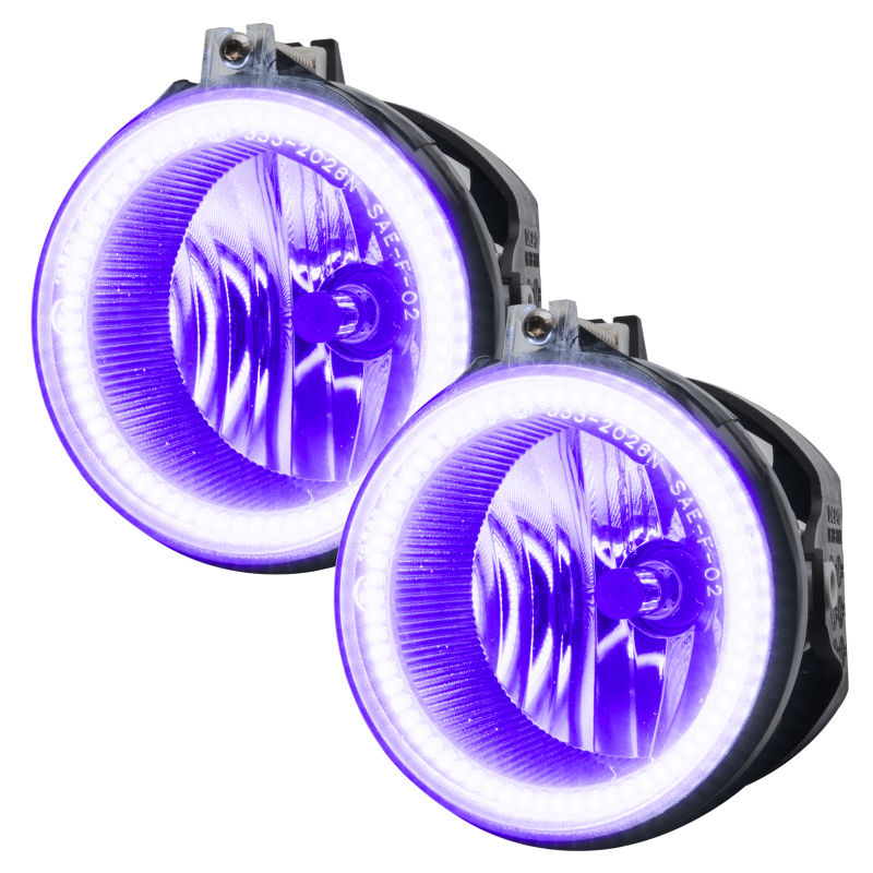 Oracle 13-14 Ford Mustang Shelby/Roush/GT500 LED Fog Light Halo Kit - UV/Purple thumbnail 4