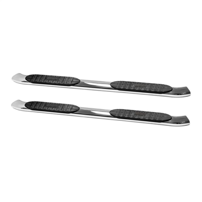 Westin 2016-2018 Nissan Titan XD Crew Cab PRO TRAXX 5 Oval Nerf Step Bars - SS thumbnail 5