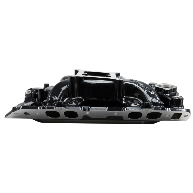 Edelbrock RPM Air-Gap Intake Manifold for Big-Block Chevy Oval Port - Black Plasma Finish