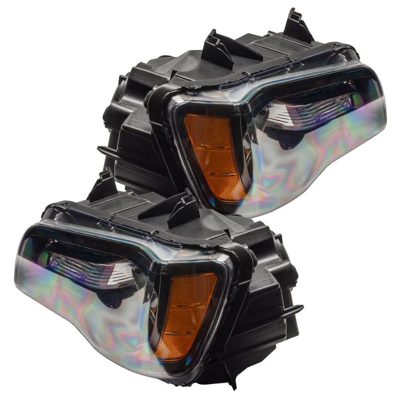 Oracle 11-14 Chrysler 300C SMD HL - Black - NON HID - ColorSHIFT DRL - ColorSHIFT thumbnail 6