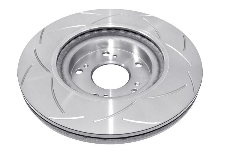 DBA Street Series T2 Disc Brake Rotors for 2006-2015 CIVIC, 2002-2006 RSX - DBA2500S Rotor, Slotted, Series, Uni-Directional, Honda, Front, Each thumbnail 4