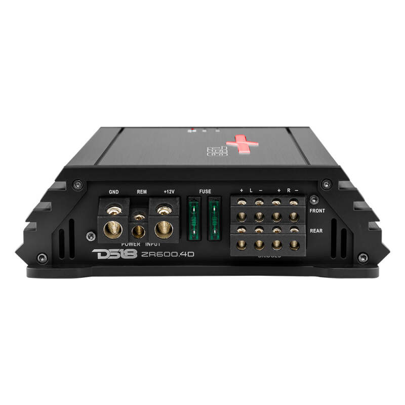 DS18 4-Channel Class D Amplifier 2x 400/4ohm Bridge 4 x 240/2ohm 4 x 150/4ohm Watts RMS thumbnail 2