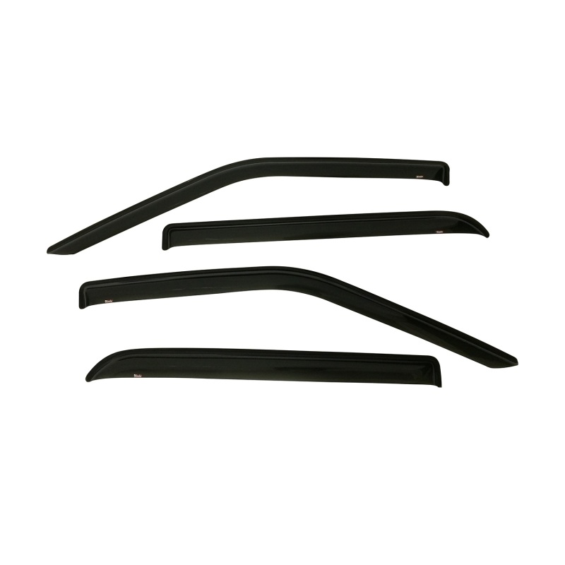 Westin 2015-2018 Ford F-150 SuperCrew Wade Slim Wind Deflector 4pc - Smoke thumbnail 3