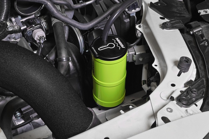 PERRIN 02-26 Subaru WRX / 04-21 STI / 13-26 BRZ/GR86/FRS/86 Coolant Overflow Tank - Neon Yellow thumbnail 6