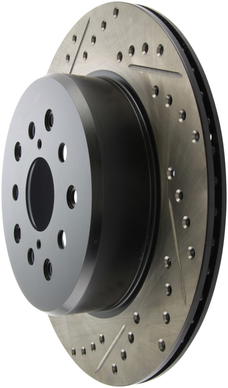 StopTech 5/93-98 Toyota Supra Right Rear Slotted & Drilled Rotor thumbnail 6