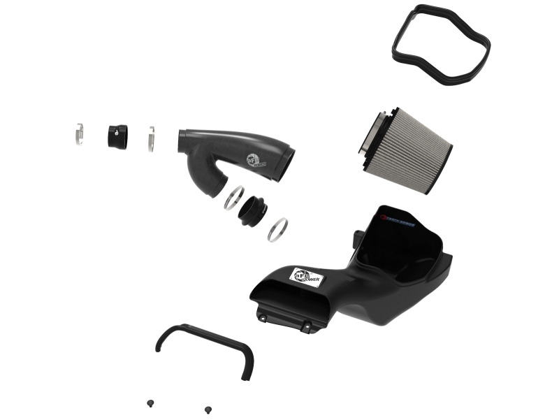 aFe 17-20 Ford F-150/Raptor Track Series Carbon Fiber Cold Air Intake System With Pro DRY S Filters thumbnail 5