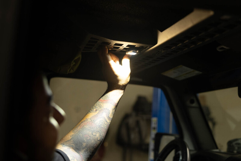 DV8 Offroad Elite Push Button Dome Light - White thumbnail 5