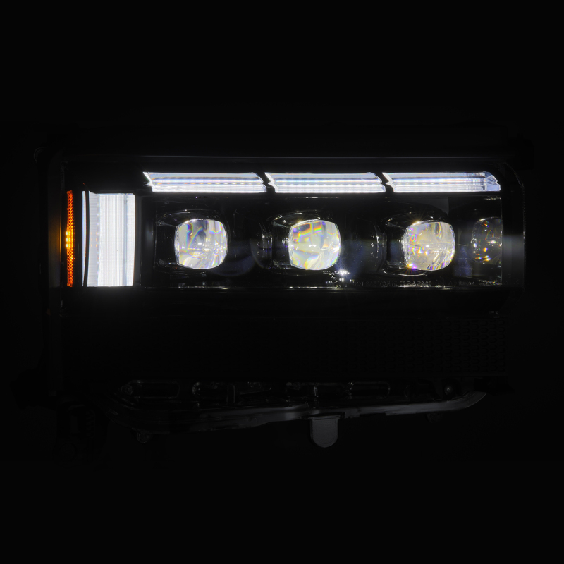 AlphaRex 24-26 Toyota LC250 NOVA LED Proj Headlight Alpha Blk w/Activ Light/Seq Signal/Switchback thumbnail 2