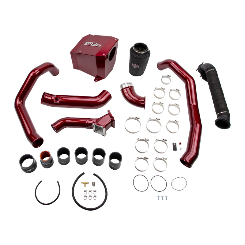 Wehrli 01-04 Chevrolet 6.6L LB7 Duramax High Flow Intake Bundle Kit - Gloss White
