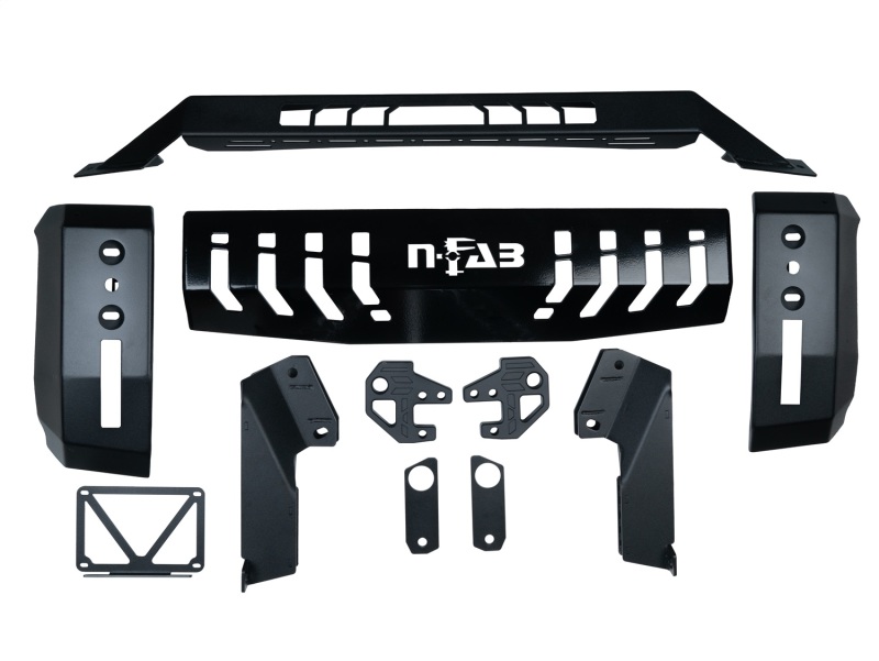 N-Fab HVM Bull Bar 19-23 GMC 1500 - Tex. Black thumbnail 5