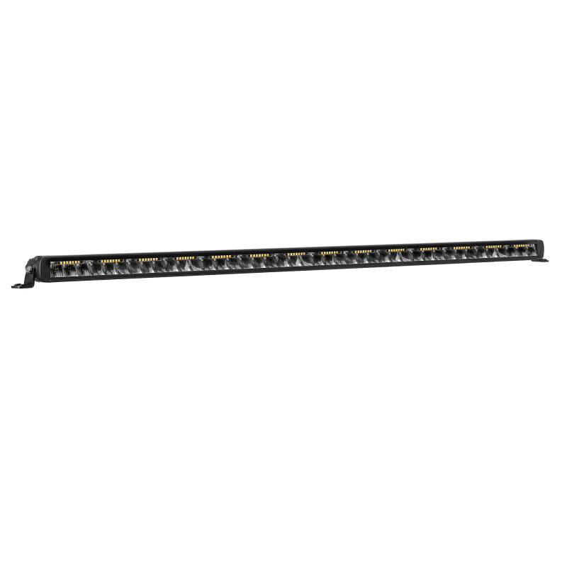 Go Rhino Xplor Blackout Combo Series Sgl Row LED Light Bar w/Amber (Side/Track Mount) 39.5in. - Blk thumbnail 5