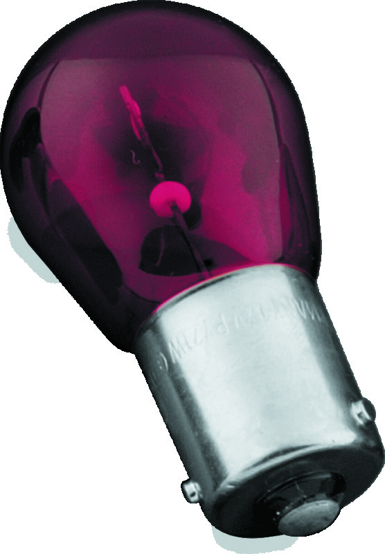 Kuryakyn Colored Turn Signal Bulbs 4812 Light Bulbs, Incandescent, 3157, Red, Each thumbnail 2