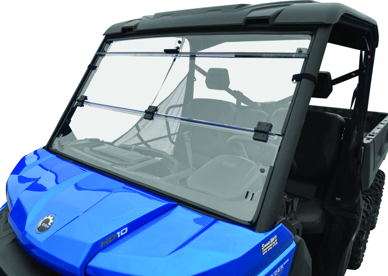 Quadboss Powersports Windshields 375784 Windshields, QB WINDBREAK FOLDING SHIELD, Clear thumbnail 7