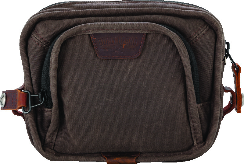 Burly Brand Handlebar Bag - Dark Oak thumbnail 4