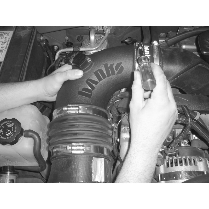 Banks Power 06-07 Chevy 6.6L LLY/LBZ Ram-Air Intake System - Dry Filter thumbnail 7
